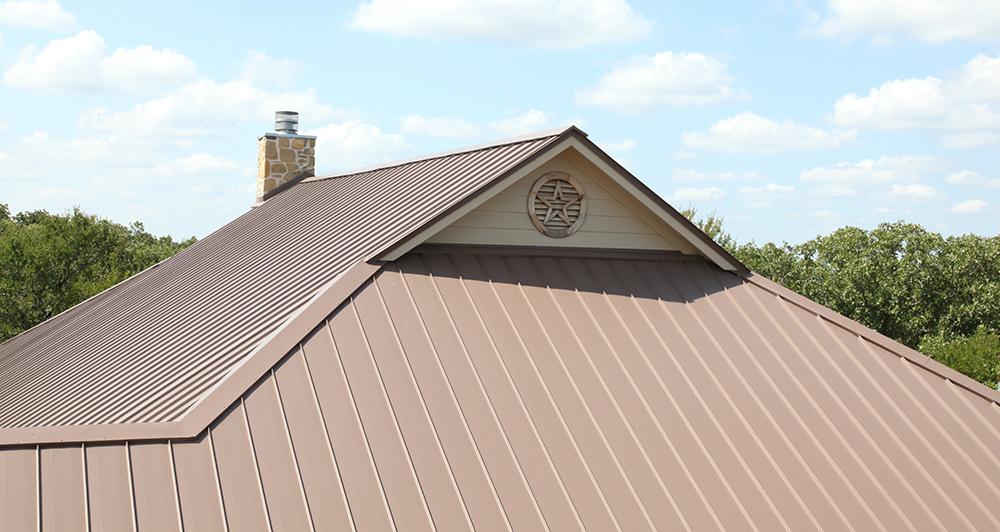 Saddle Leather Brown_3 Mueller Metal Roofing Photo Gallery Mueller, Inc