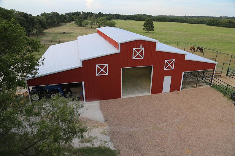 Big Barn Red Ric-Rac Trim