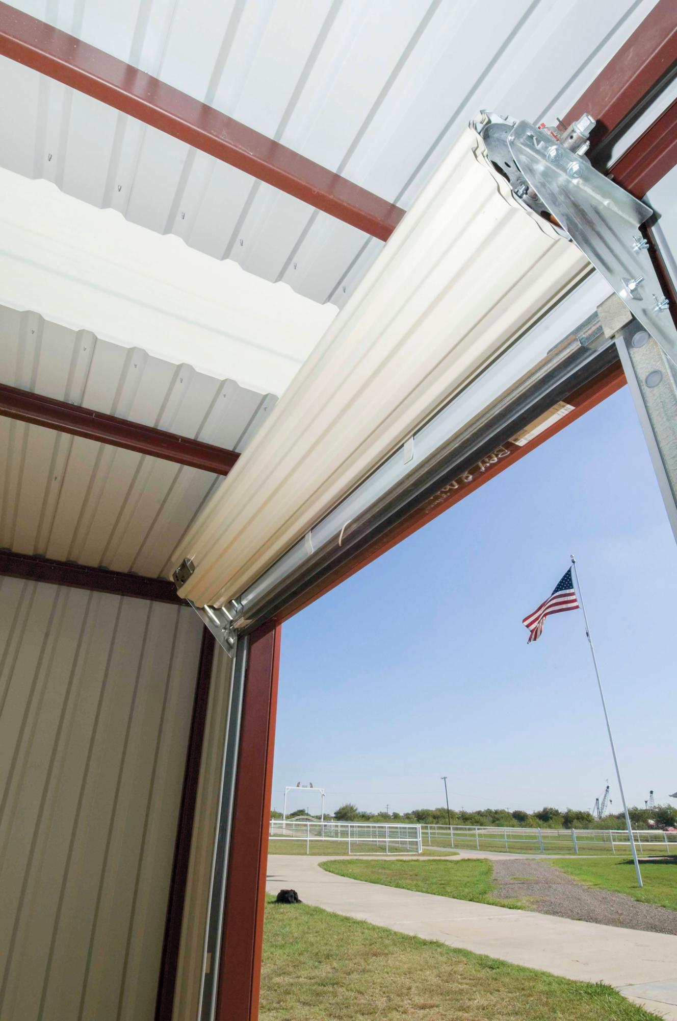 10X10 Roll Up Garage Door | Dandk Organizer