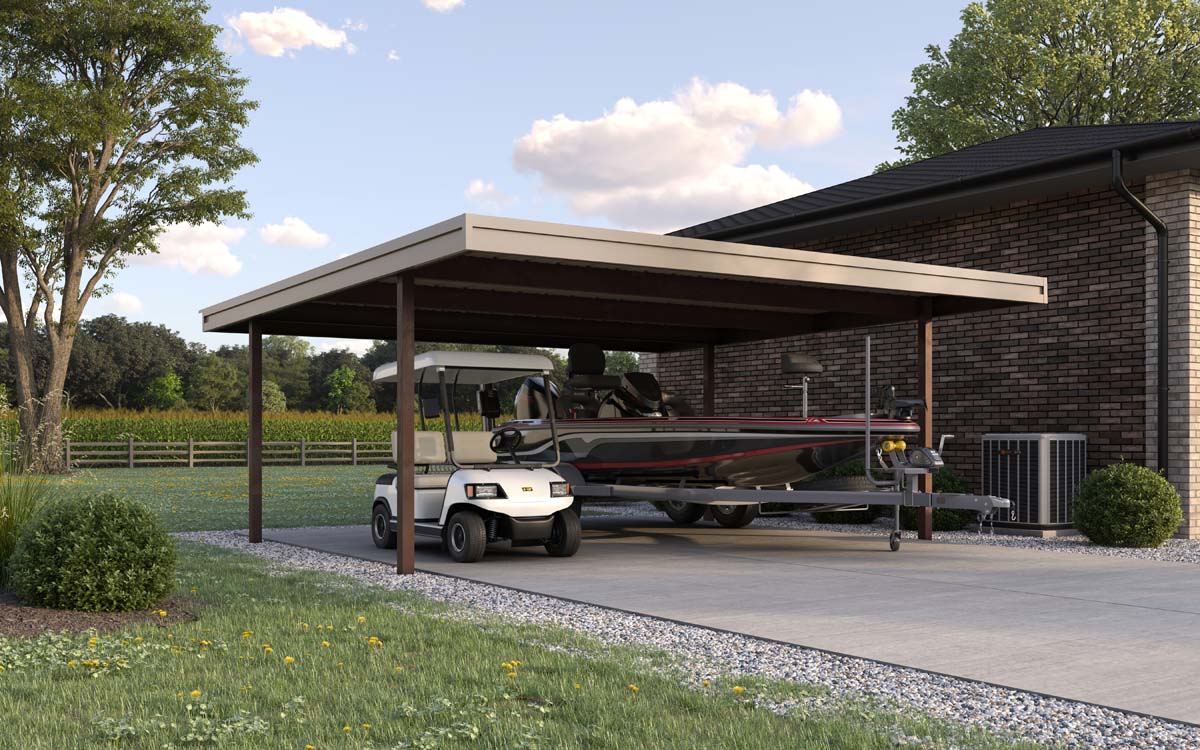Carport - 20' x 20' - Mueller, Inc, image size:1200x750
