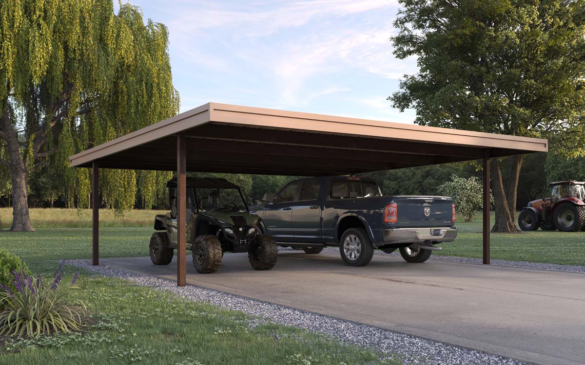 Carport - 24' x 24' - Mueller, Inc, image size:1200x750