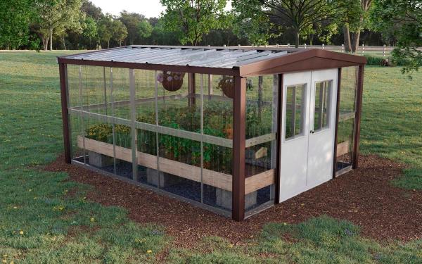 Greenhouse - 12 x 15 - Click for Pricing